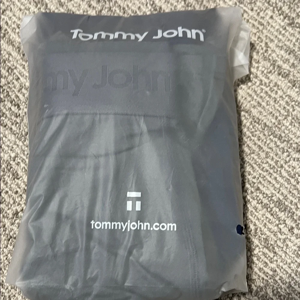 3 Pack Tommy John second skin Boxer Briefs in Black, Dress Blues and Turbulence - Picture 6 of 7